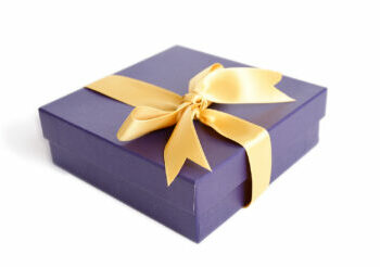 gift box with ribbon